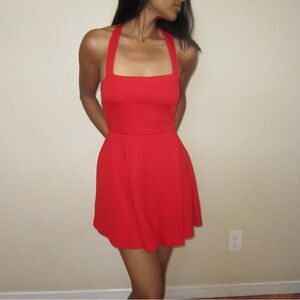 Forever 21 Red Mini Dress
